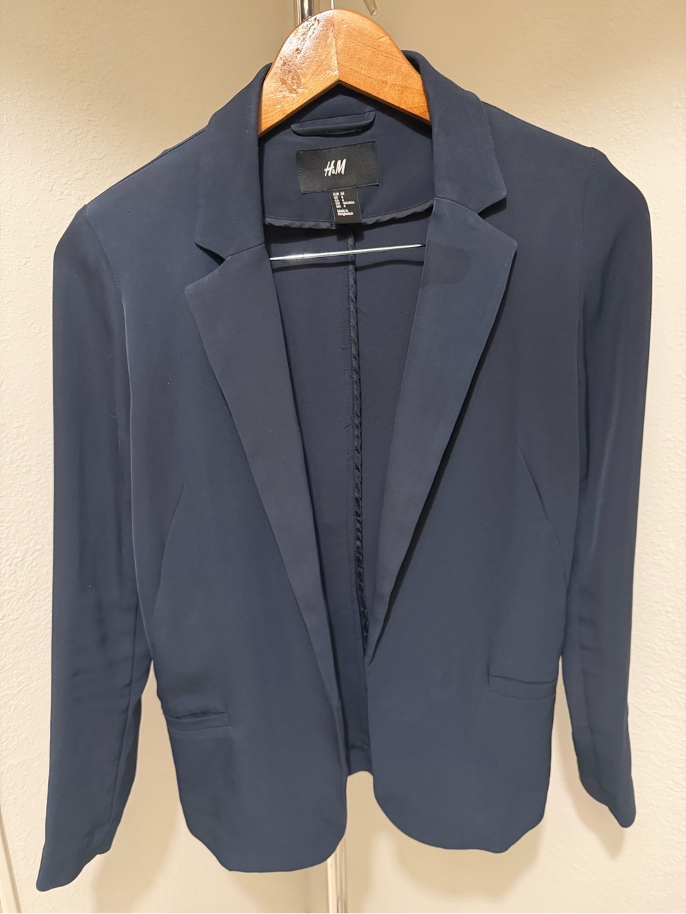 H&M Women's Navy Blazer Jacket